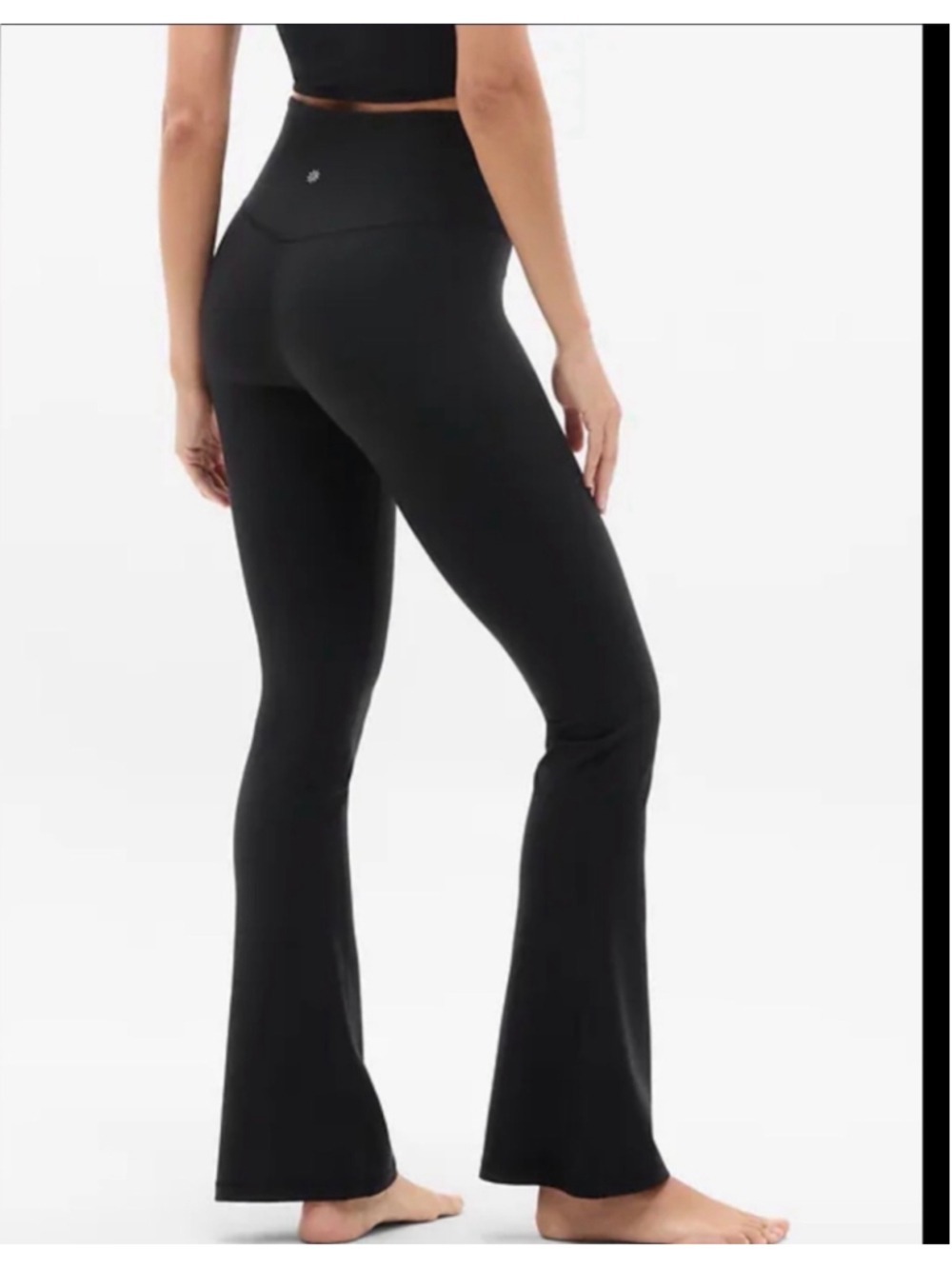 Women's Athleta Elation Flare Pants Black Size Small
